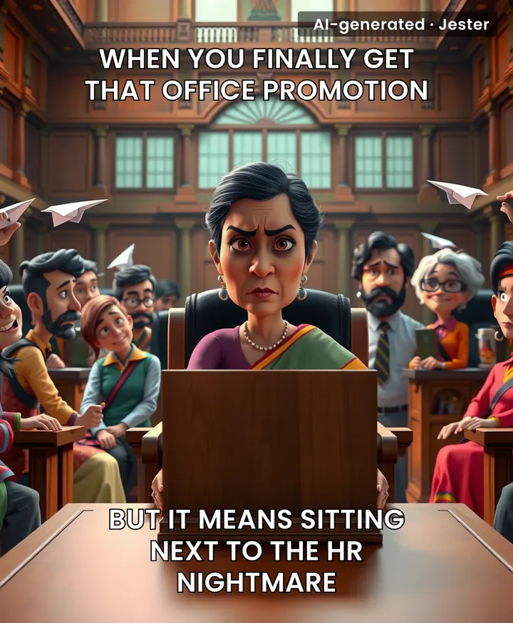 Mahua Moitra complaining about her seating chart feels like the school valedictorian getting mad they have to share a desk with the kid who eats glue.