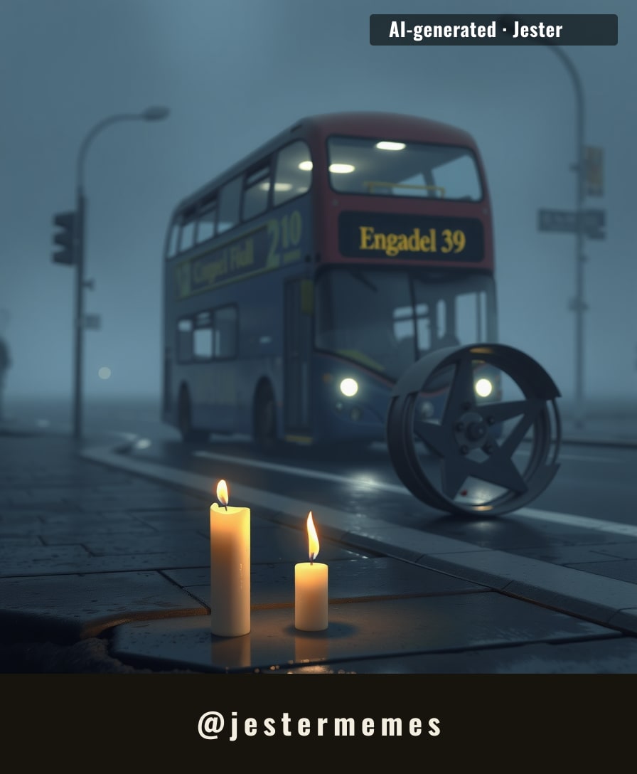 A community grieves as violence claims a life and shatters routine transit.