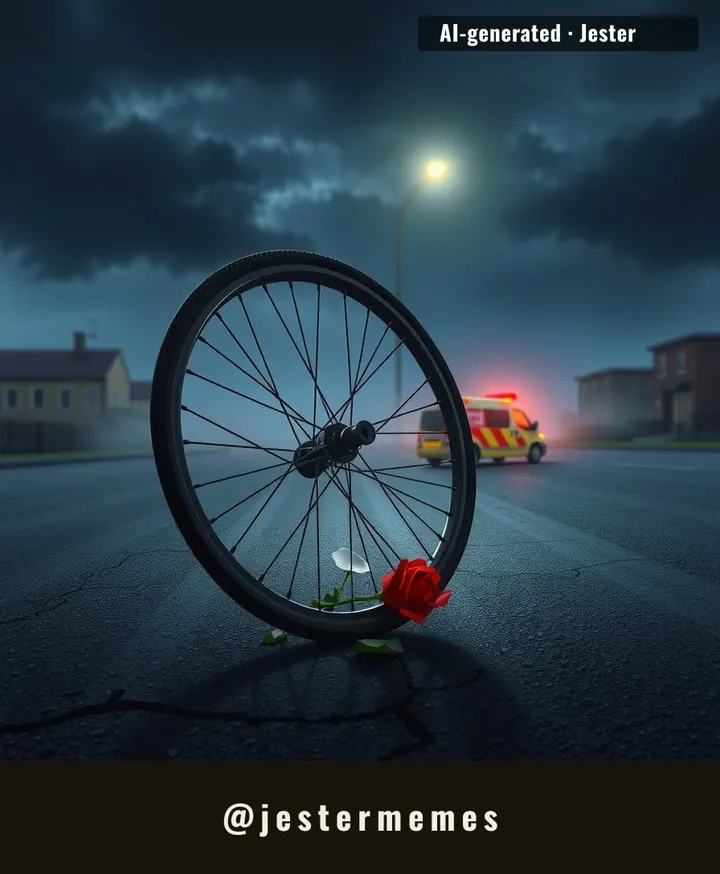 A promising young athlete's life is forever changed in an instant, a stark reminder of the risks in professional cycling.