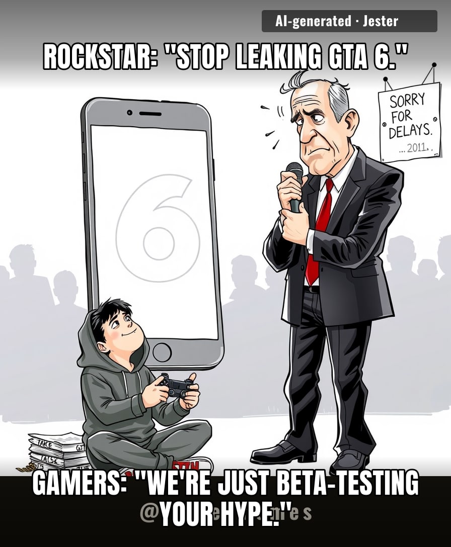GTA 6 fans are so desperate they're treating the leaks like a beta test for a game that's still a rumor.