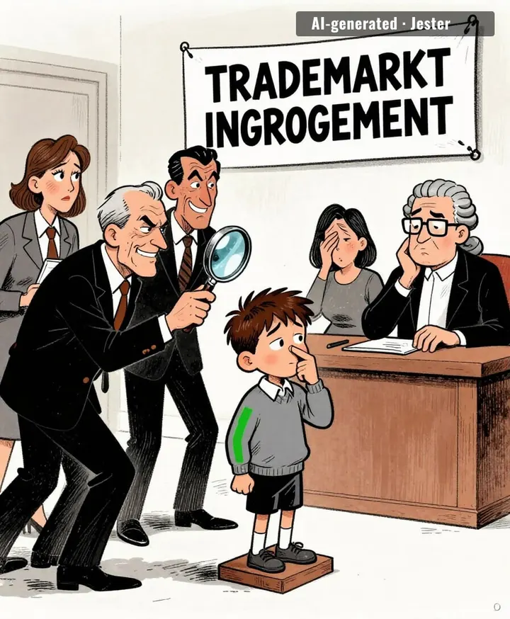 Adidas is suing a child over mucus. Somewhere a trademark lawyer just got a bonus for this.