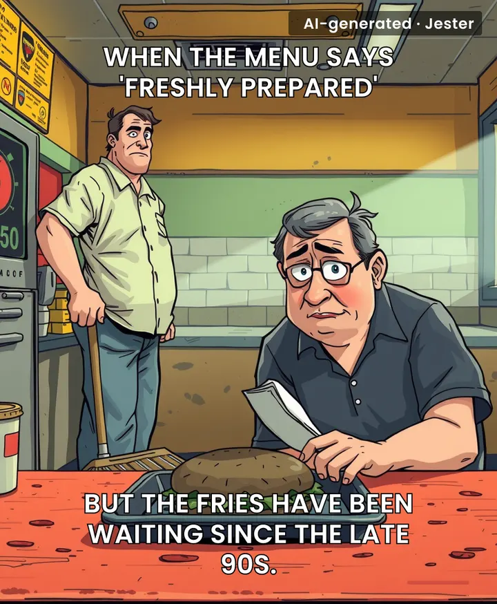 The only thing more impressively consistent than their refusal to improve is their ability to stay open despite literally nobody asking for it.