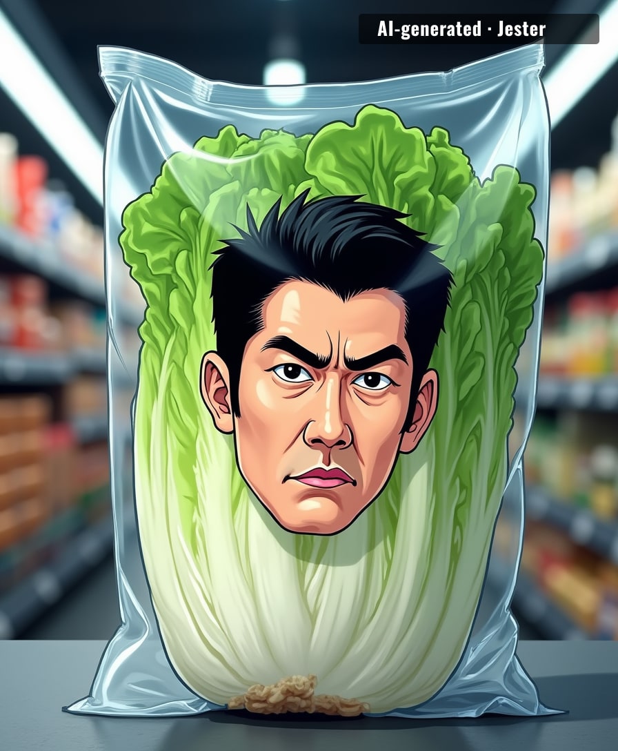 If Light Yagami's face on a lettuce bag doesn't make you think twice about your diet, nothing will.