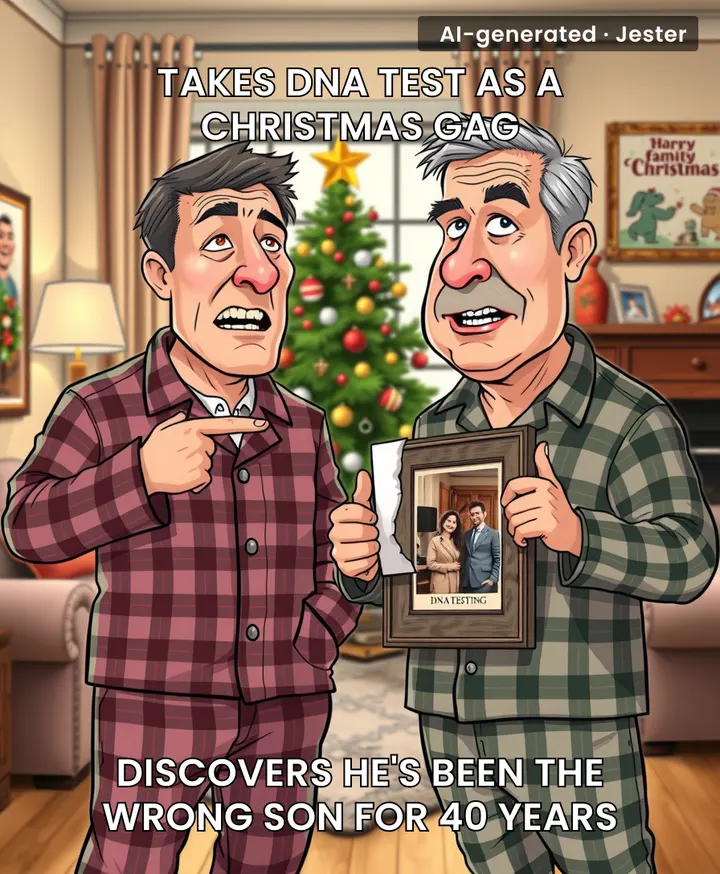 When your Christmas gift reveals you've been spending 40 years at the wrong Thanksgiving dinner.