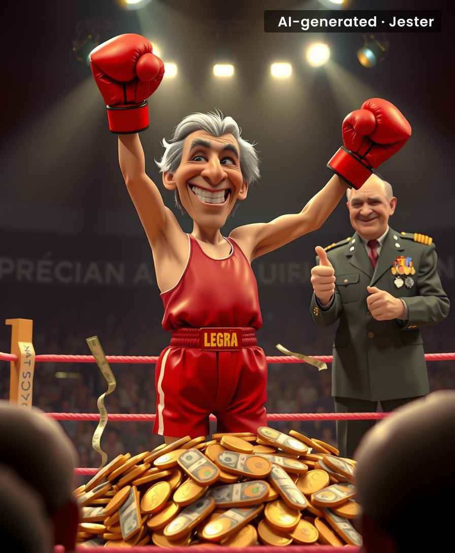 Legrá is proof that you can win over anyone — even the guy who made 'be quiet' a national policy.