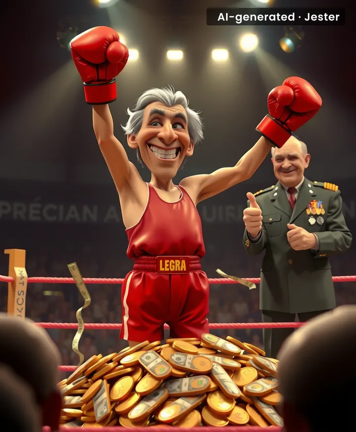 Legrá is proof that you can win over anyone — even the guy who made 'be quiet' a national policy.