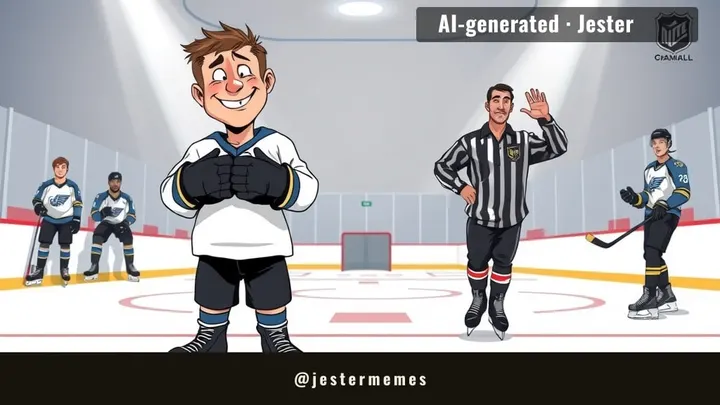 the puck never met him