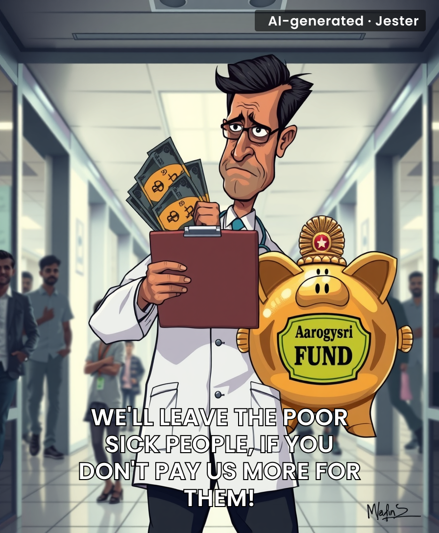 Somewhere, a venture capitalist is taking notes: 'Monetizing suffering, but make it ethical healthcare.'