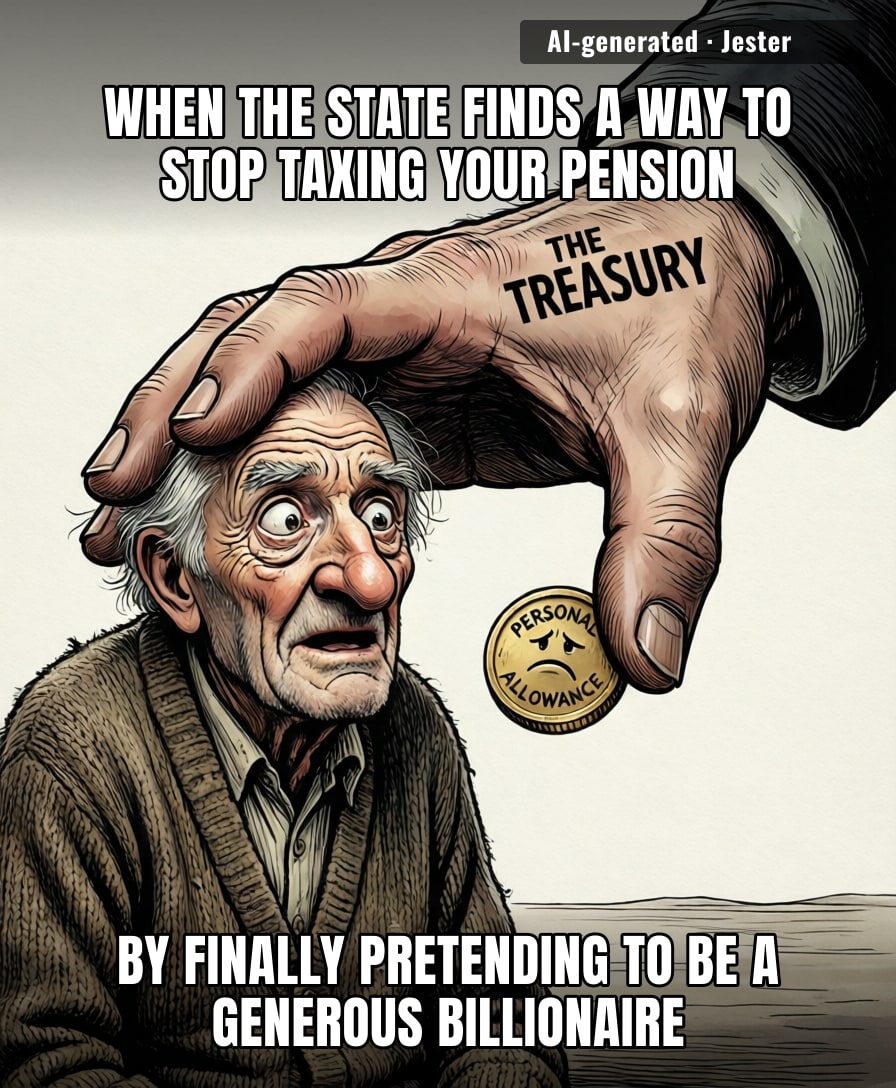 The government is really out here performing a ‘miracle’ that consists entirely of not stealing the money they already took from you.