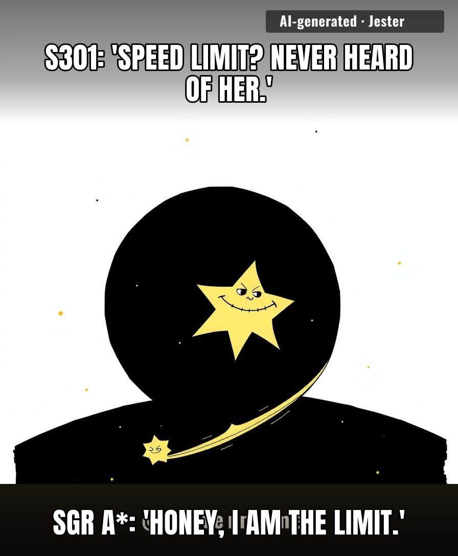 25,000 km/s and the star still can't outrun the eventual disappointment of its parents.
