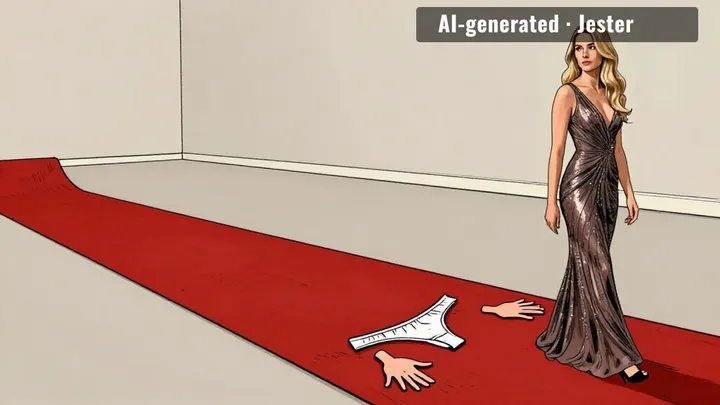 the carpet kept the underwear, so technically it won.