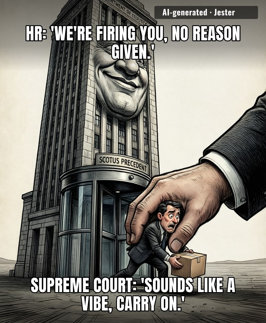 The DOJ effectively turned 'it's not you, it's me' into a legally binding Supreme Court precedent.