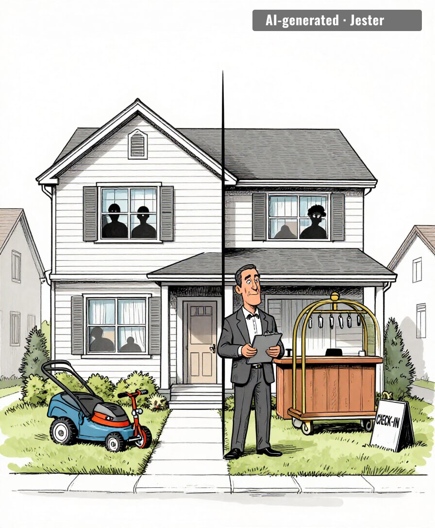 one man's Airbnb empire, 140 neighbors' quiet street, and a court that said 'nice try.'