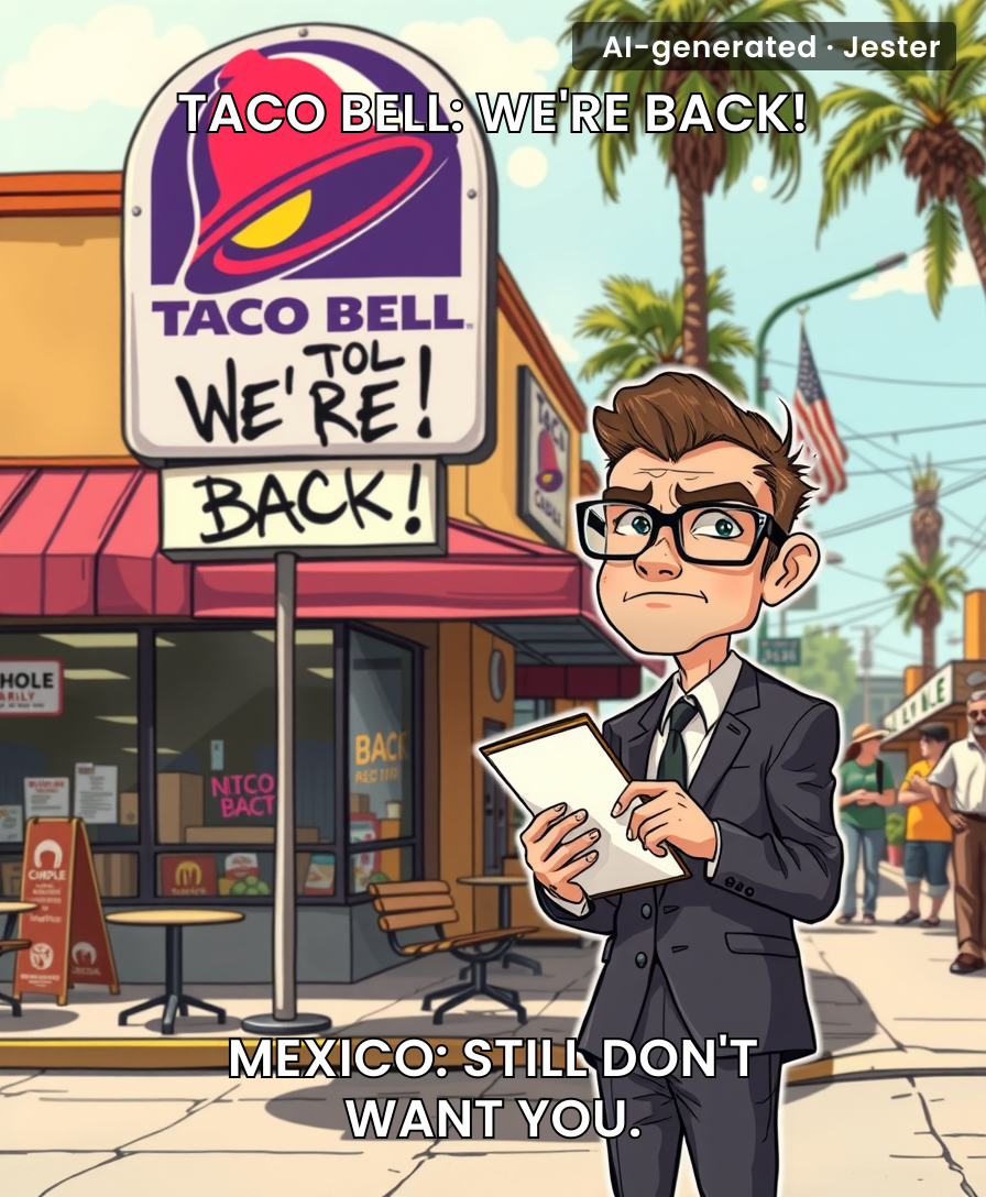 Chipotle's trying to enter Mexico where Taco Bell crashed and burned. It's like bringing a lukewarm burrito to a spice market.