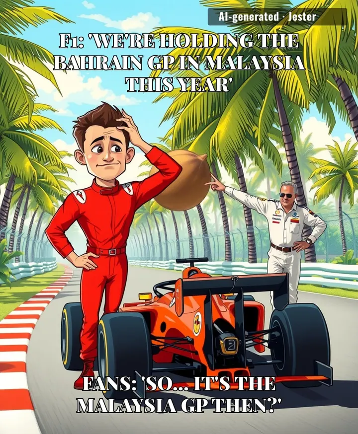 F1's new rule: you can name a race after any country you've been to on a layover.