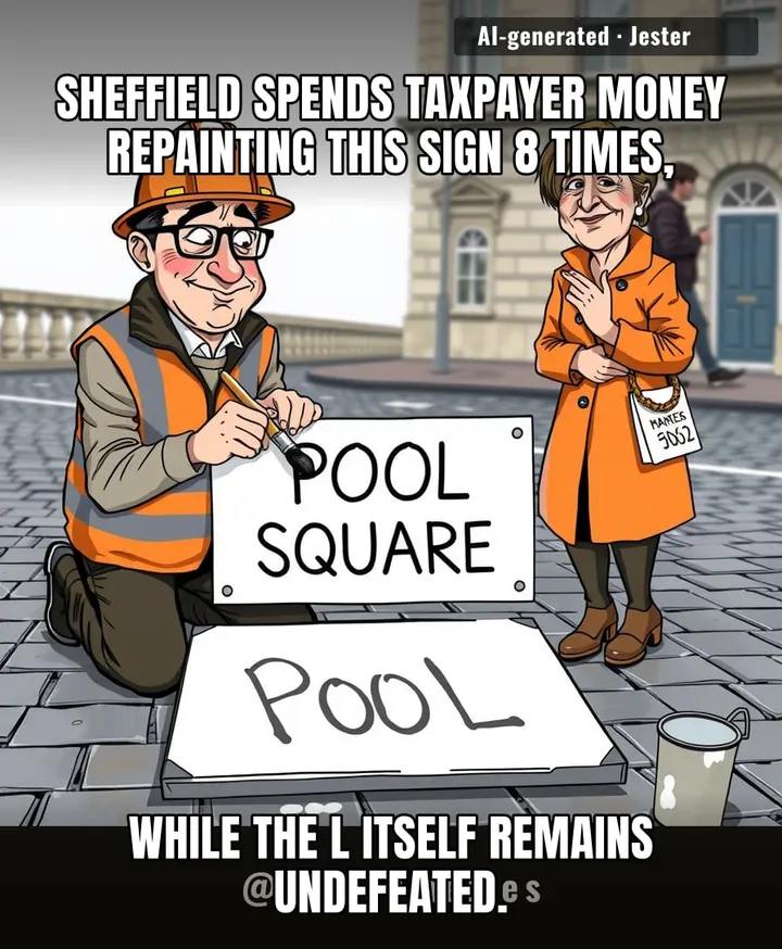 the council has a director of street scene and this is the scene.