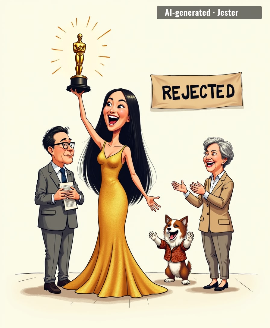 Failing upward is so much smoother when the machine that rejected you ends up distributing your Oscar.