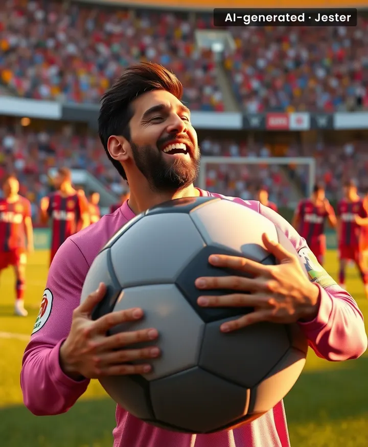Messi out here making 'child's play' the most intimidating phrase in football.
