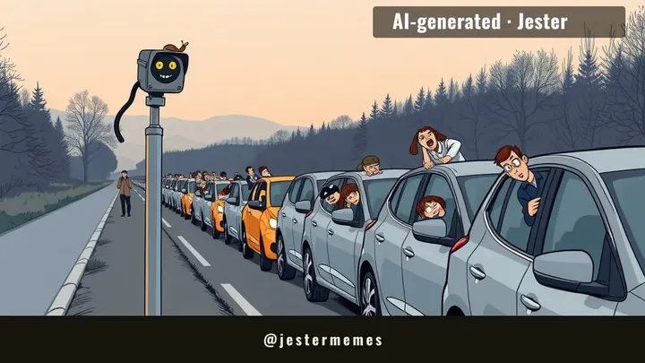 400 drivers, 1 camera — that's not a trap, that's a subscription service.