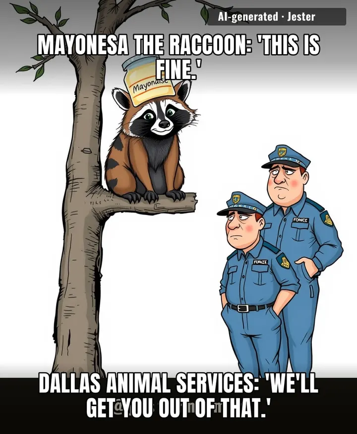 Mayonesa's about to be released back into the wild, where the only thing on her head will be her own thoughts — and frankly, that's scarier.