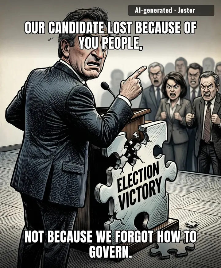 When the boss blames the staff for the company's bankruptcy, we call it a disaster — in Alberta, they call it a Tuesday.