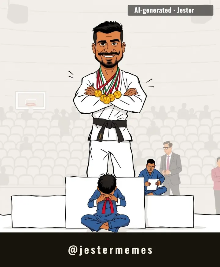 Aichi-Nagoya hosted the grappling; the UAE hosted the jewellery.