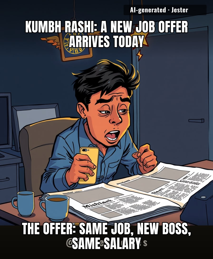 stars said new job. stars meant new meetings.