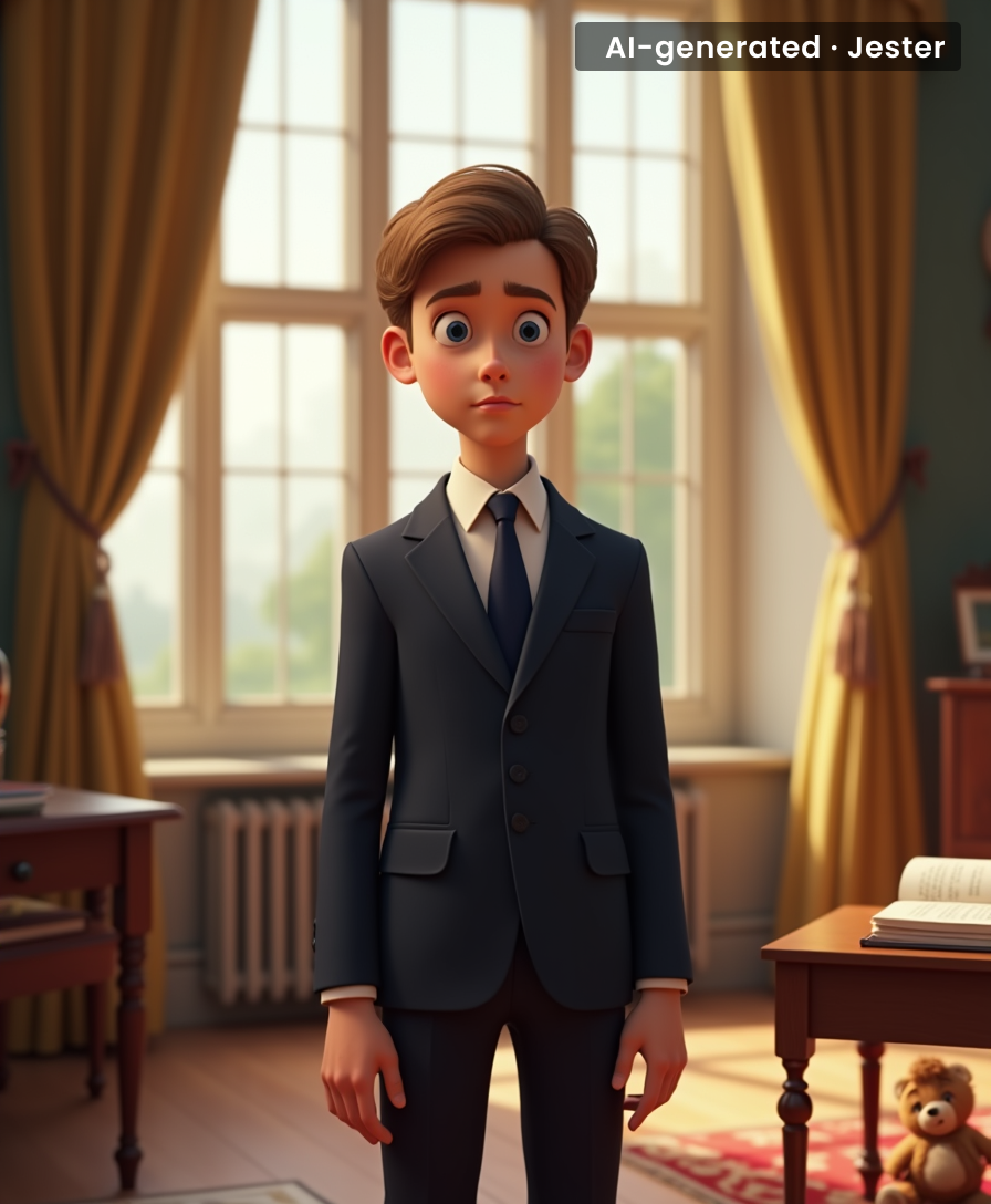The only thing more formal than Prince George's suit is the acceptance letter to Eton that's probably already framed.
