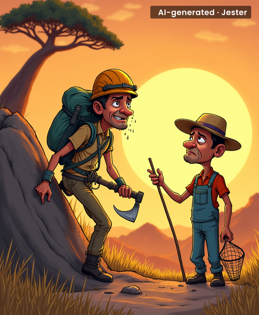 For Limpopo's conservationists, Kilimanjaro is the easy part — try planting a tree.