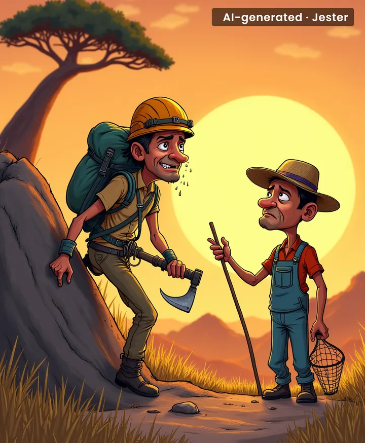 For Limpopo's conservationists, Kilimanjaro is the easy part — try planting a tree.
