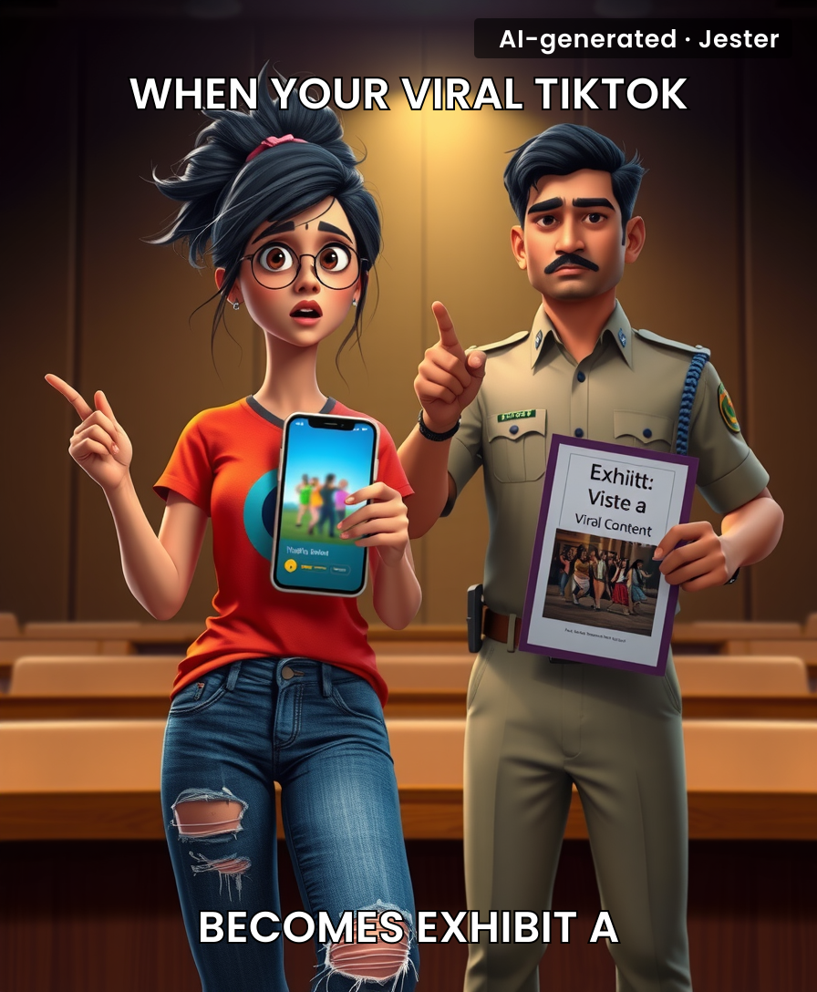 Somewhere in Kerala, a teenager just learned that 'going viral' is not always good for your criminal record.