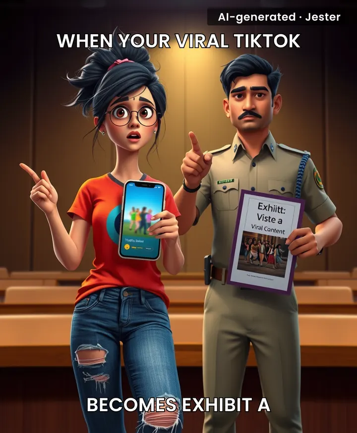 Somewhere in Kerala, a teenager just learned that 'going viral' is not always good for your criminal record.