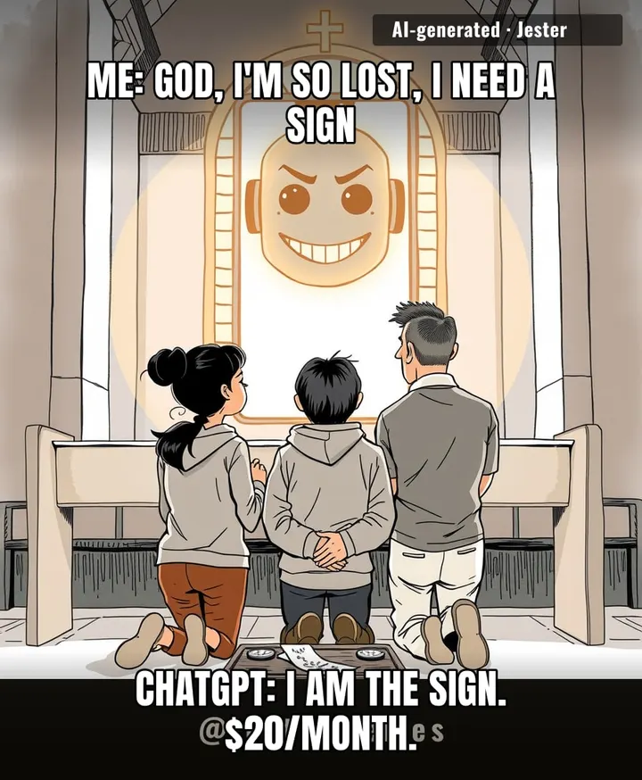 Confession, communion, and now a subscription fee.