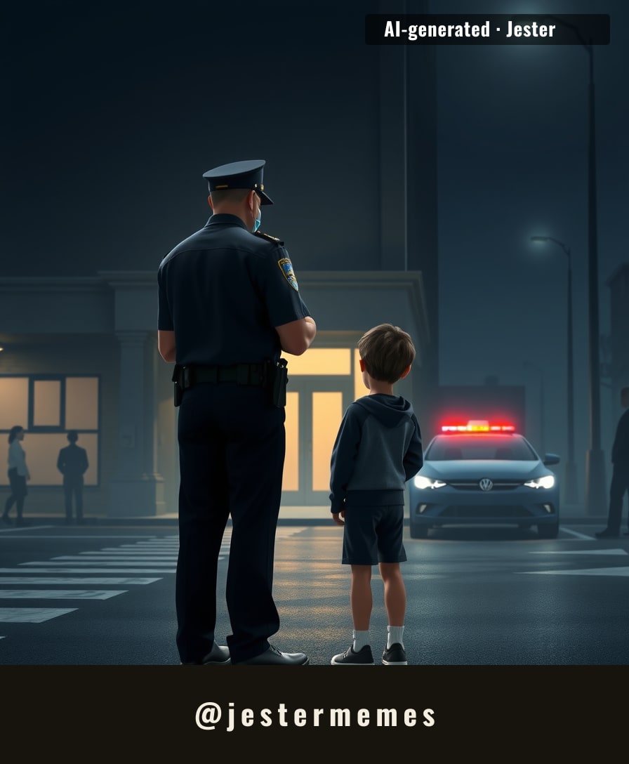 The law looks very different when the person breaking it is eight years old.