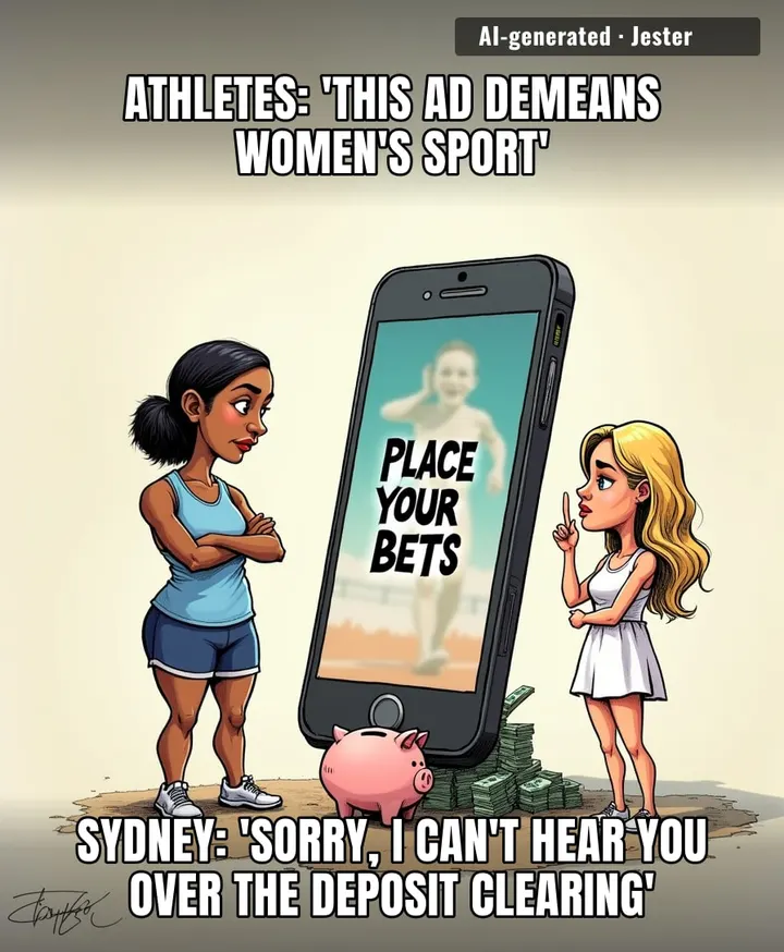 Sydney Sweeney's ad has athletes furious, which is wild because the only thing more shameless than the campaign is how fast that check cleared.