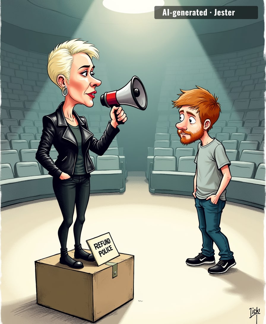 Pink demanding Ed Sheeran apologize for someone else's set is like yelling at the opening band for the headliner's encore.