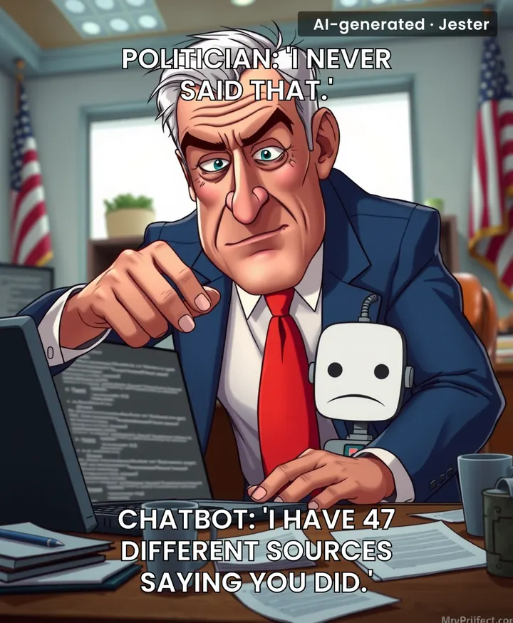 Politicians trying to edit their chatbots is the closest they'll ever get to a truth serum.