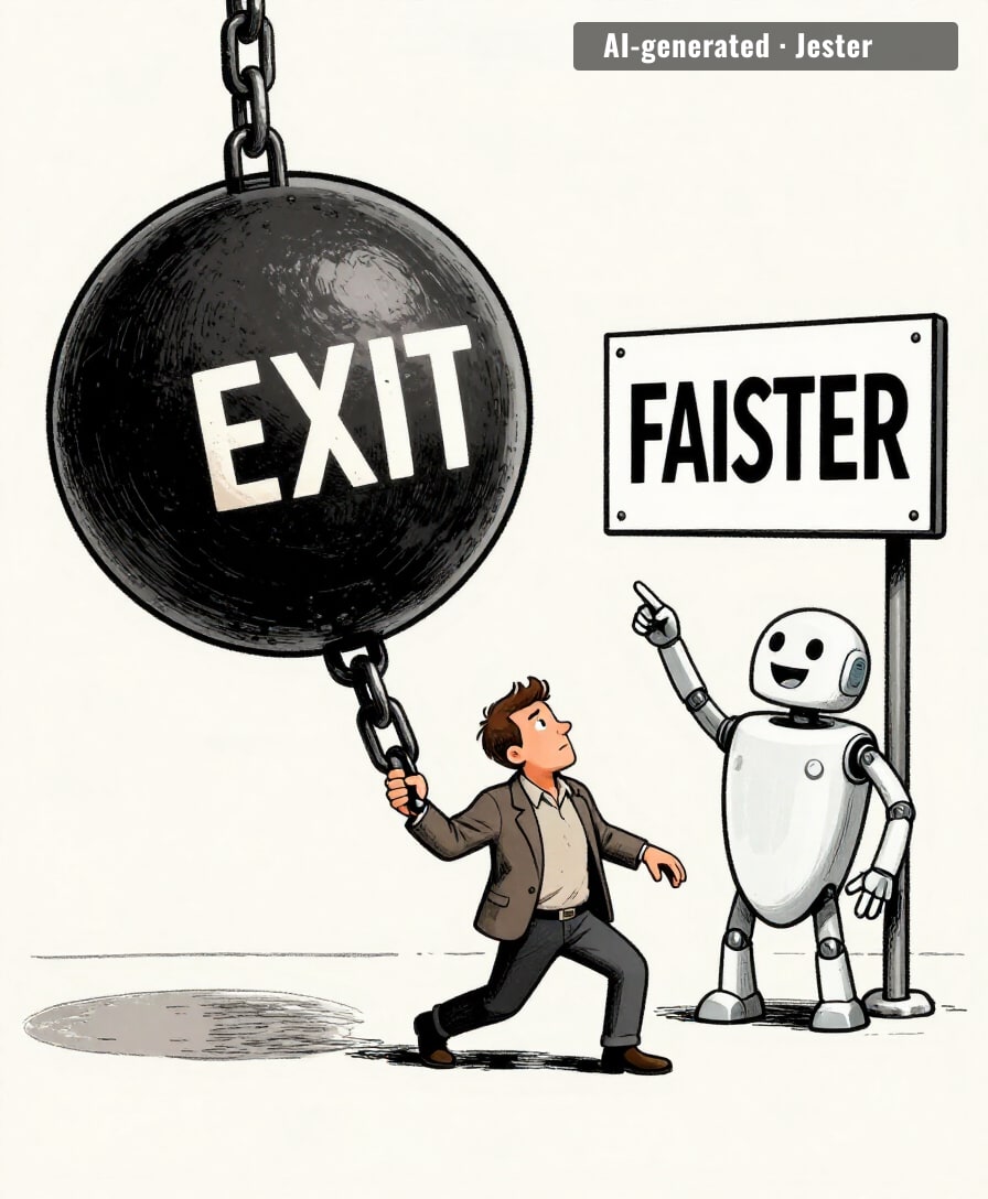 Oracle's AI makes your migration faster — the exit is still the slow part.