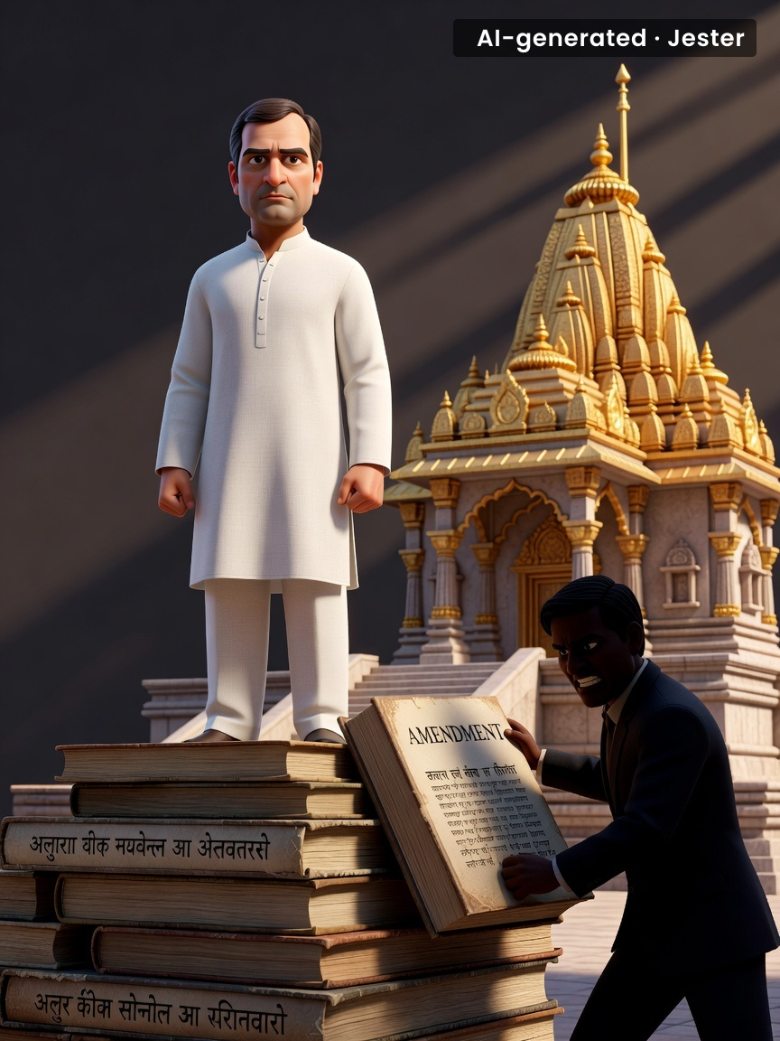 Finally, some bipartisan unity on fighting the Constitution over a temple donation.
