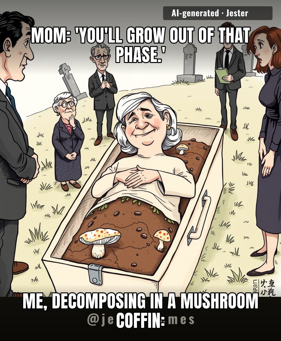 Finally, a way to make your loved ones' death about your own dietary choices.