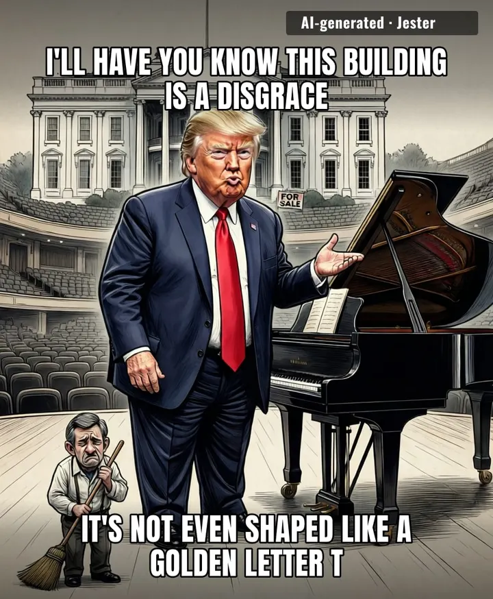 Imagine bankrupting a national cultural institution because you're worried people might mistake a violin concerto for a lack of your personal branding.