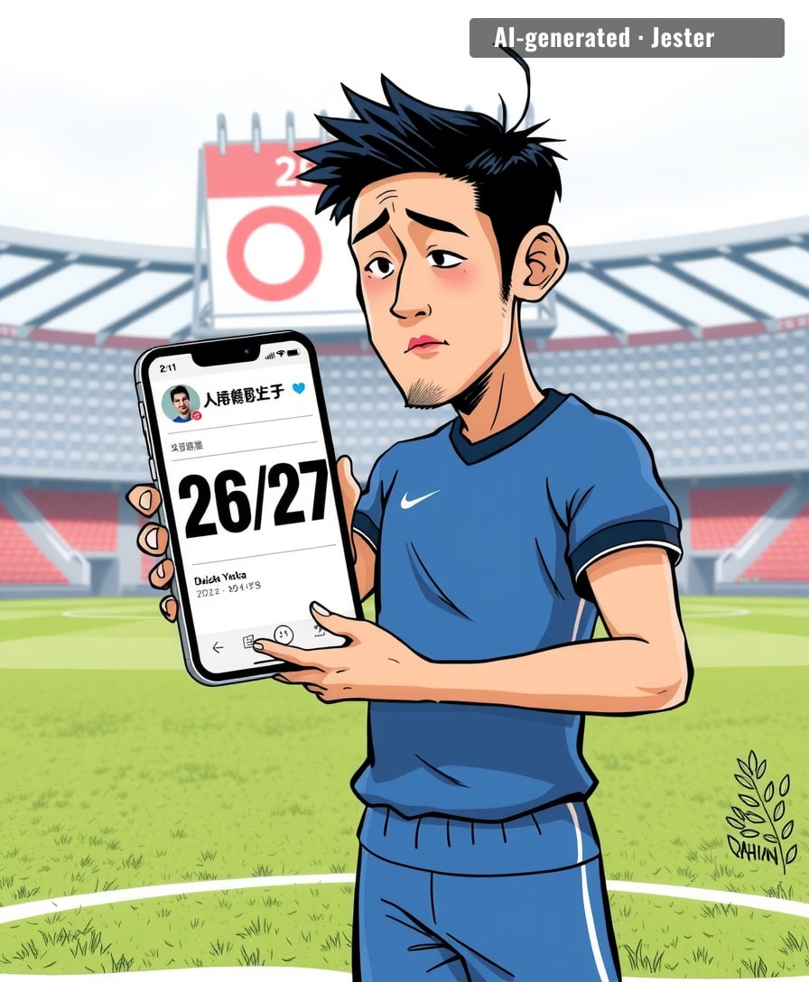 Daisuke Yokota's Transfermarkt page is the only resume that lists 'future plans' as a skill.