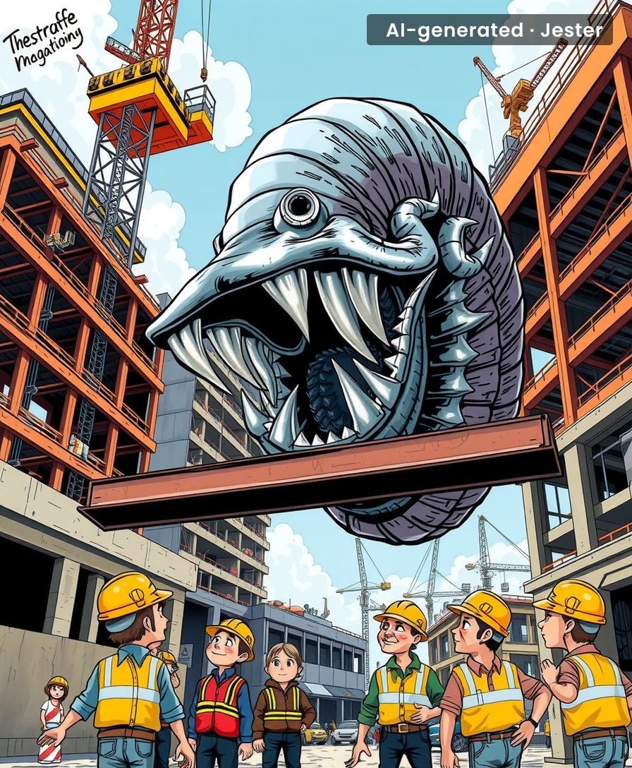 First they tell us worms can feel pain, now they're building skyscrapers with their teeth.
