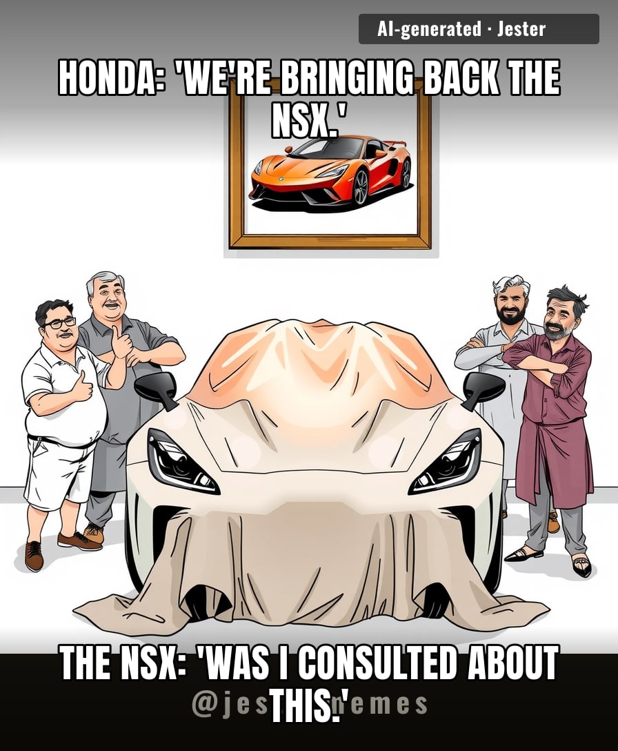 the NSX embarrassed supercars in 1991; now it's embarrassing itself with indecision.