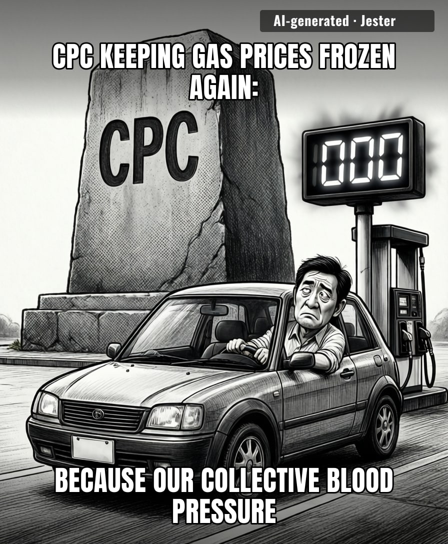 The government is treating our fuel prices like a long-running TV mystery series where nothing happens until the season finale.