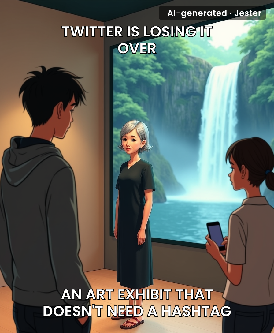 Imagine spending 40 years perfecting your art just to have Twitter argue about the color of the frames.