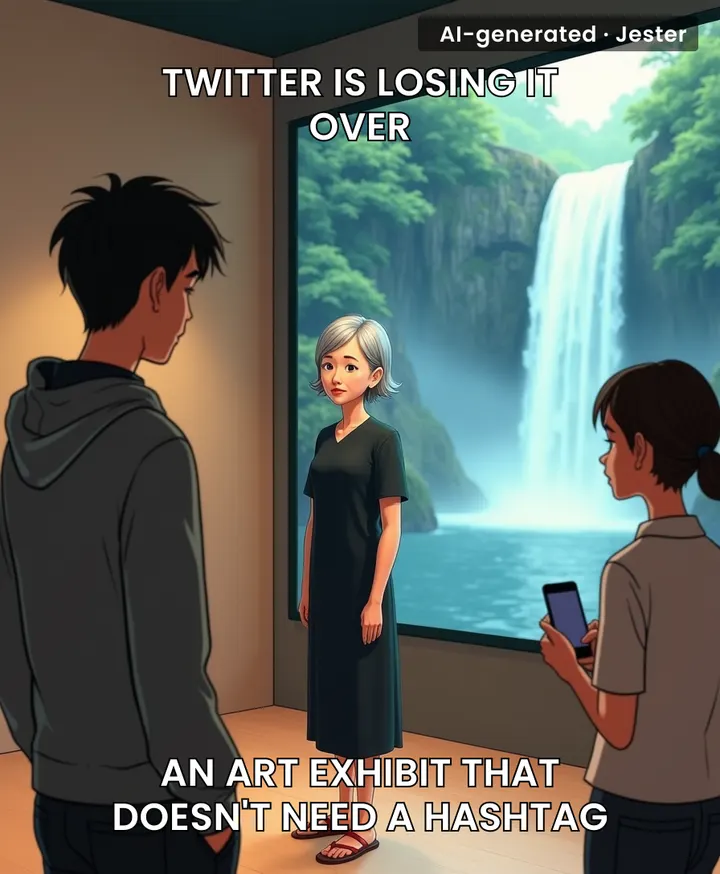 Imagine spending 40 years perfecting your art just to have Twitter argue about the color of the frames.