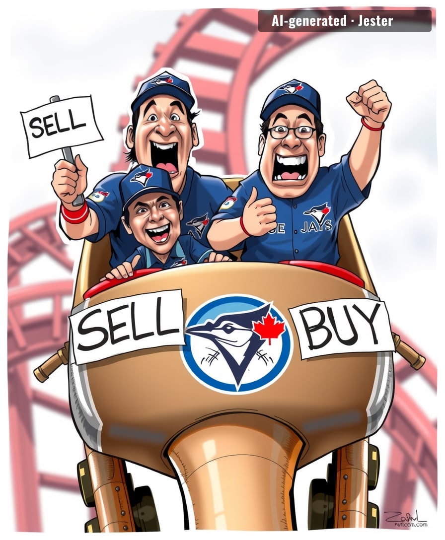 Every Blue Jays fan now knows exactly how a yo-yo feels — right before it hits the ground.