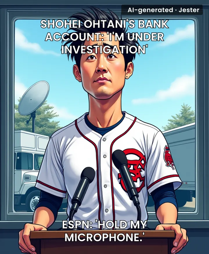 ESPN's six-part answer to the question nobody asked: where did Ohtani's money go? Spoiler: to the same place six hours of your life will go.