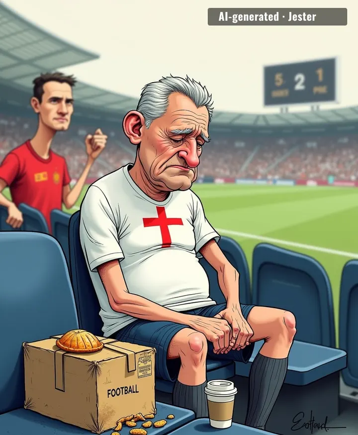 England's best chance at Wembley was a Kane penalty. Spain's best chance was England's best chance.
